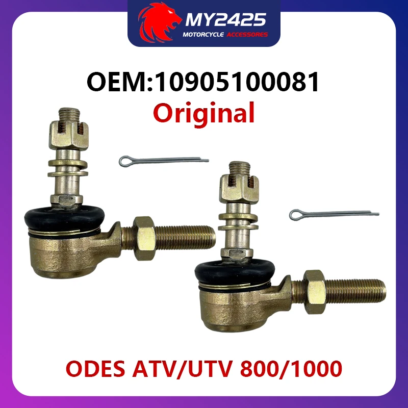 10905100081 2PSC Rotule de direction d'origine 12 mm pour Odes 800/1000 ATV/UTV Dominator X2 X4 Raider