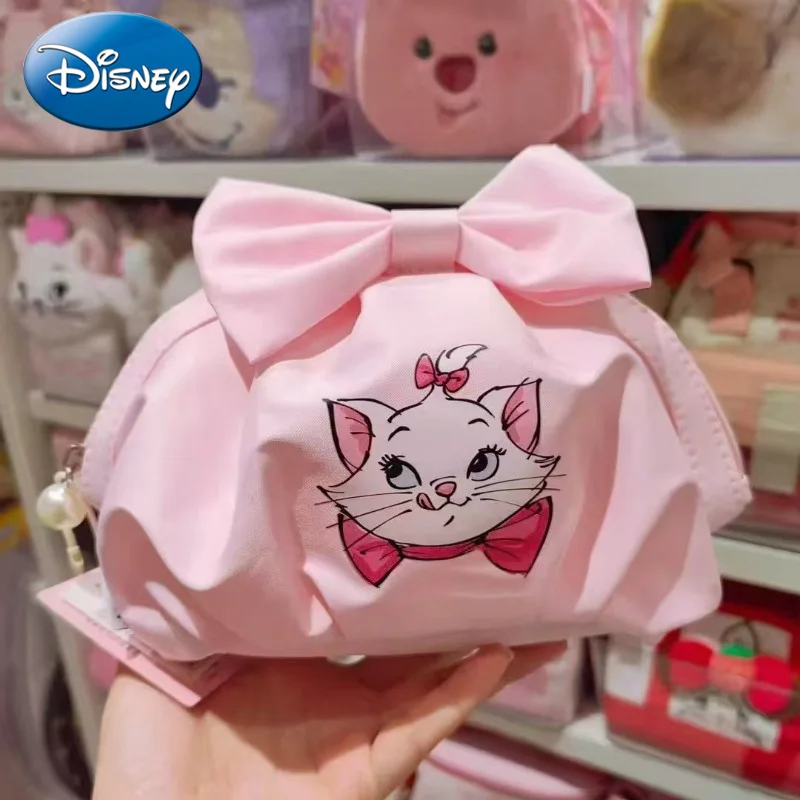 

Disney 2025 Новая милая нейлоновая косметичка, многофункциональная сумка для хранения для девочек, портативная сумка