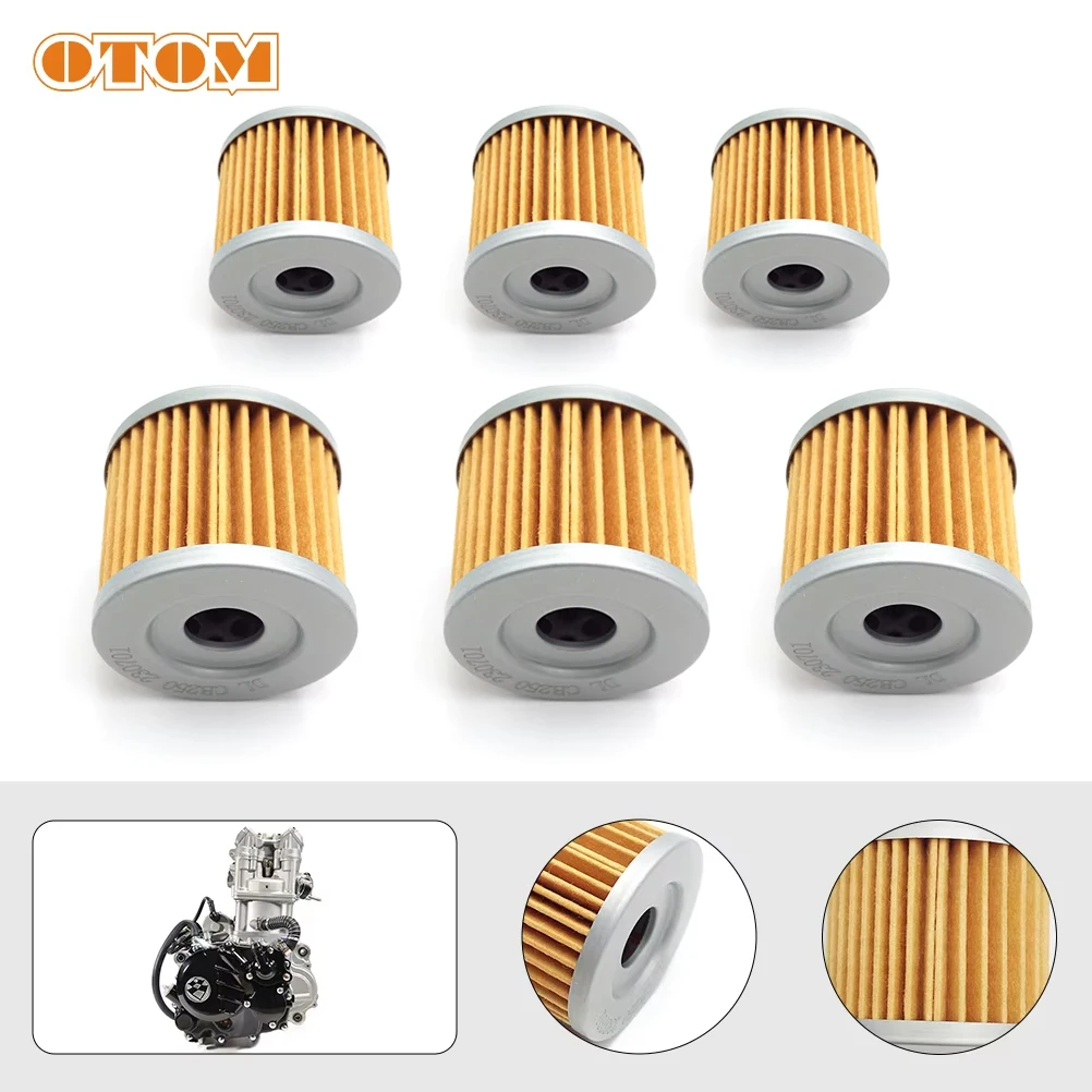 OTOM Oil Filters For ZONGSHEN 300cc ZS174MN-3 CBS300 ZS174MN-5 NB300 Water-Cooled Engine Parts 4 Stroke Motorcycle Accessories