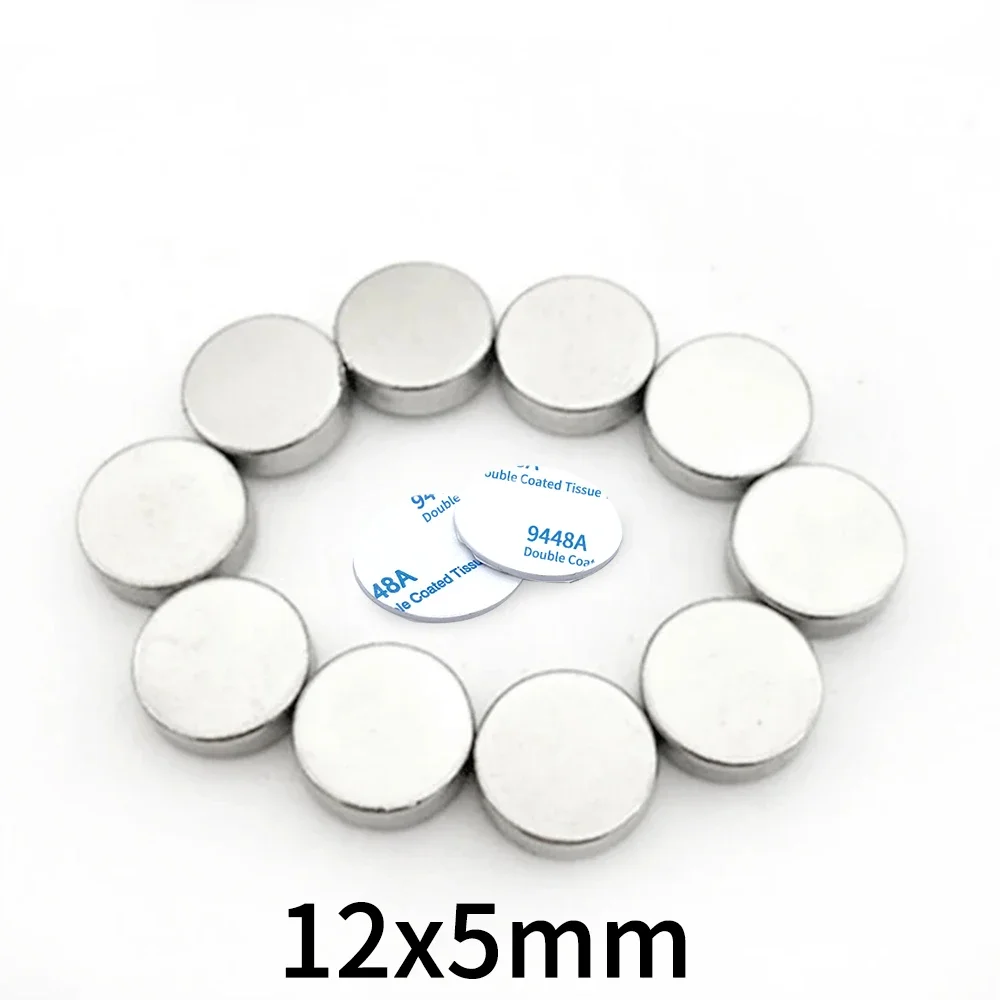 Magnet Kuat 20X1Mm dengan Pita Dua Sisi Berperekat 12*5 untuk Kulkas Rumah, Kantor, DIY 12X2 15X3 20X2 20x5