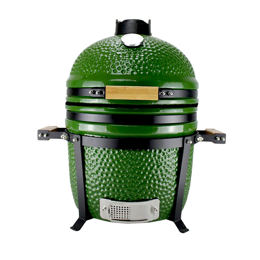 

OEM Shape 15 Inch Charcoal Kamado Ceramic Argentine Parrilla Bbq Grill Santa Maria Grill