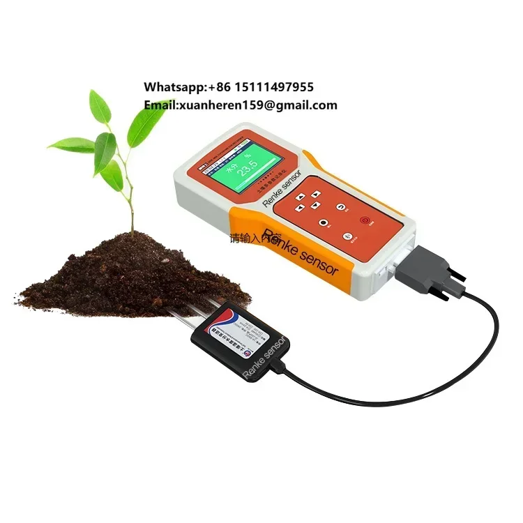 Digital Iot Rs485 Soil Moisture Temperature Ec Sensor Meter PH Soil Analyzer for Agriculture