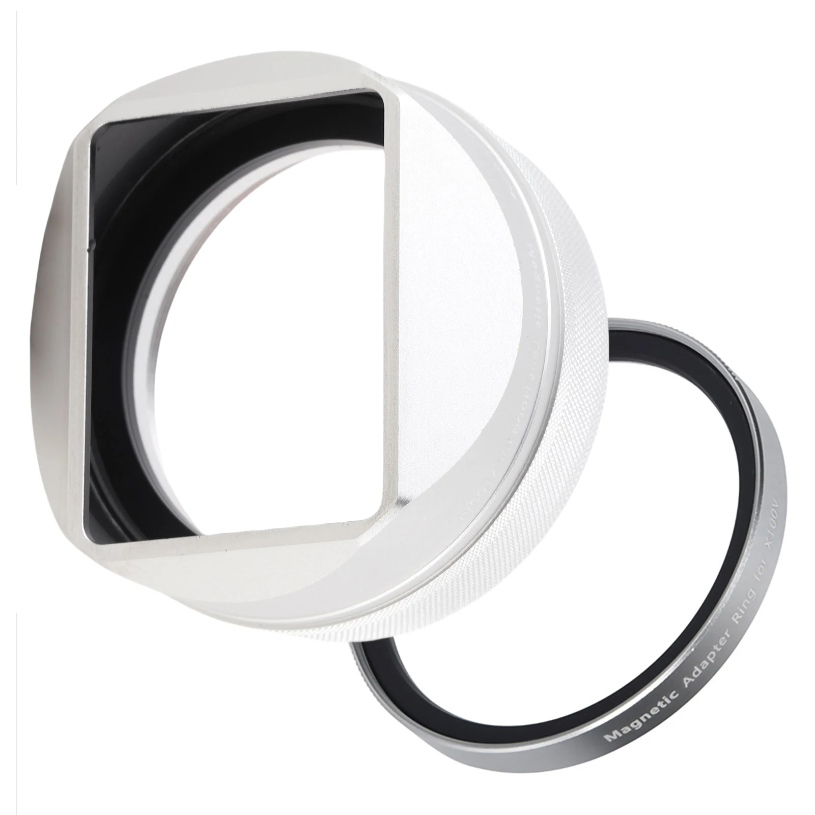 PRO TANLE Gegenlichtblende aus Metall, Ersatz für Fuji X100VI Kamerazubehör, magnetische Installation, Kamera-Gegenlichtblende