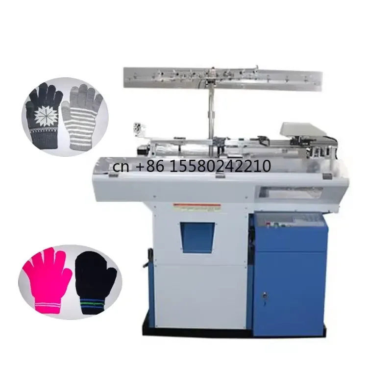 Industrial Fully Automatic 7G Computerized Socks and Glove Knitting Machine from China