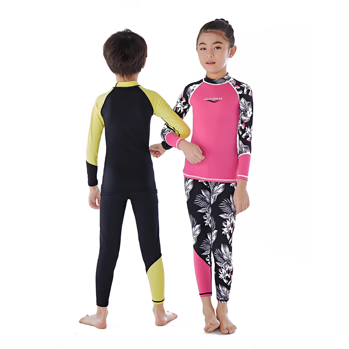 

STLF Wholesale Custom Design Neoprene Diving Surfing Suit Long Sleeve Wetsuit Front Zip Kids Wetsuit