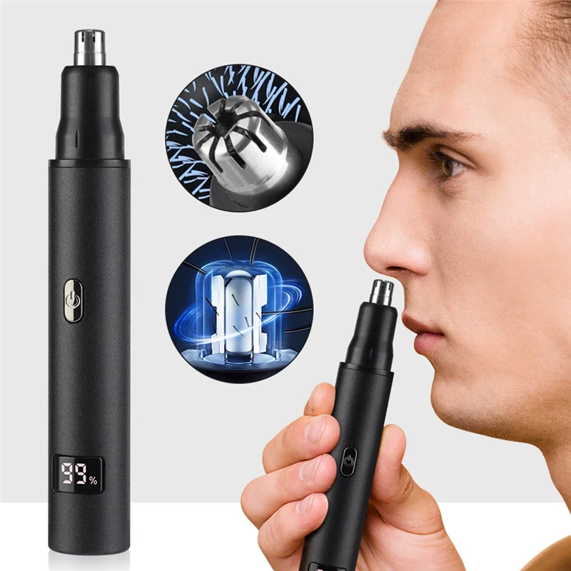 B58B-Three-In-One Multi-Function Trimmer USB Rechargeable Men's Grooming Set Nasal Hair Clippers