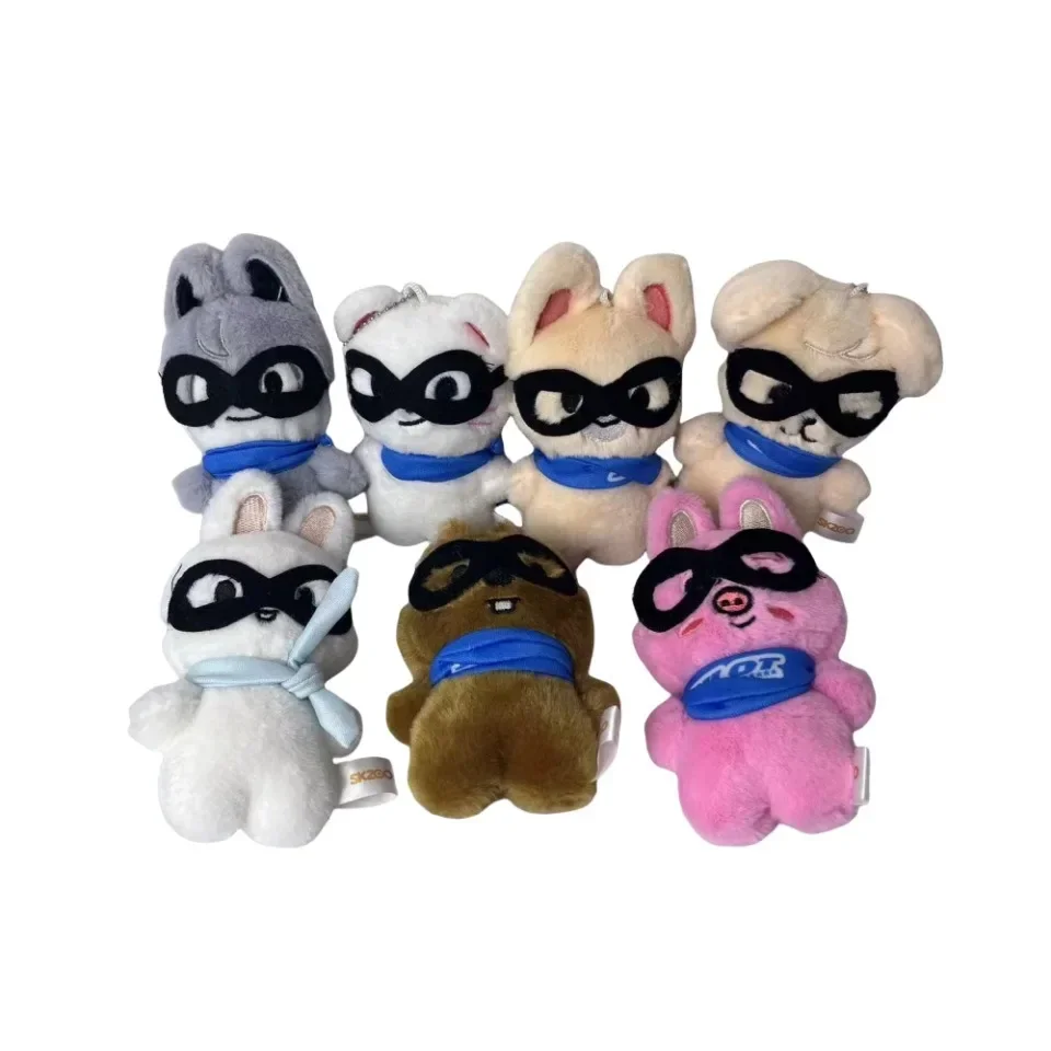 1/8Pcs 10cm Kpop Pilot Doll Toy PILOT5 FM Field Li Longfu Keychain Kawaii Anime Stuffed Animals Plus Toys Gifts