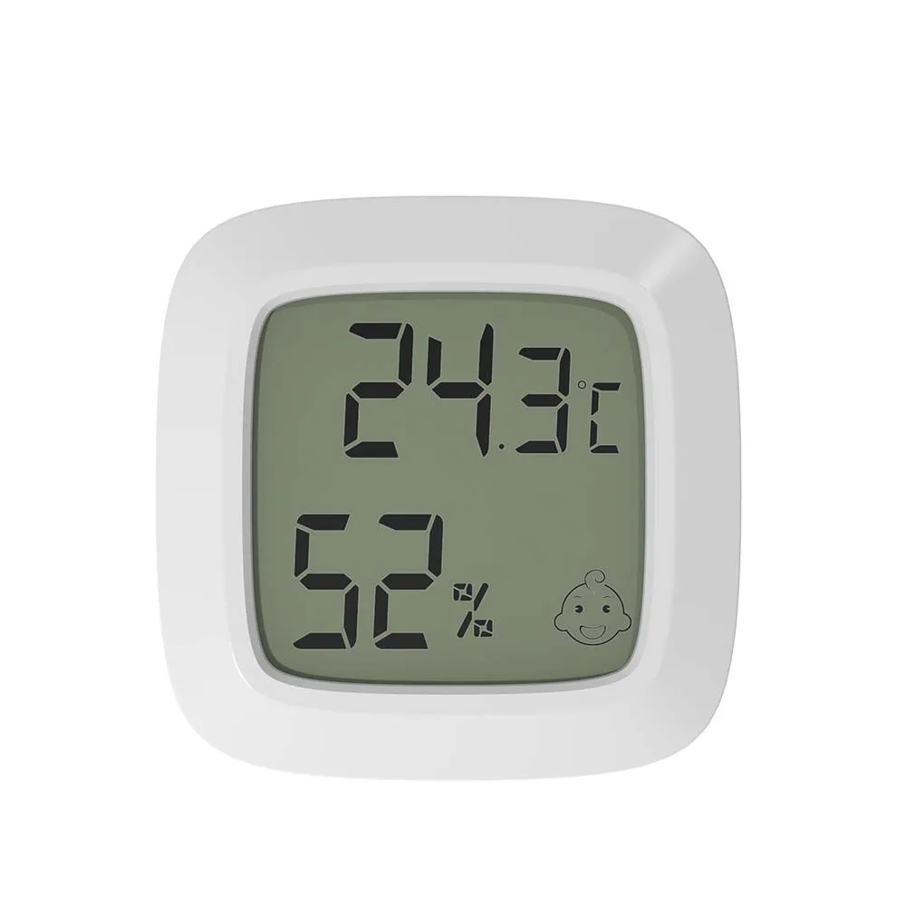 الرقمية LCD داخلي مريحة استشعار درجة الحرارة مقياس الرطوبة ميزان الحرارة مقياس الرطوبة ﻿