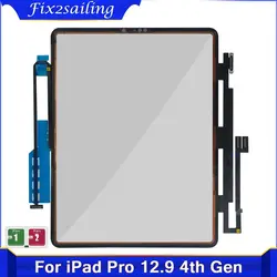 For iPad Pro 12.9 4th Gen 2020 A2069 A2229 A2232 A2233 Touch Screen Digitizer Panel Glass Replacement Parts