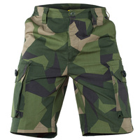 Outdoor Sports Swedish M90 Geometry Camouflage Shorts
