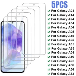 5Pcs Hydrogel Film For Samsung A15 A35 A55 A25 A05S A54 A53 5G Screen Protector For Samsung A16 A14 A24 A34 A04S A06S A36 A56