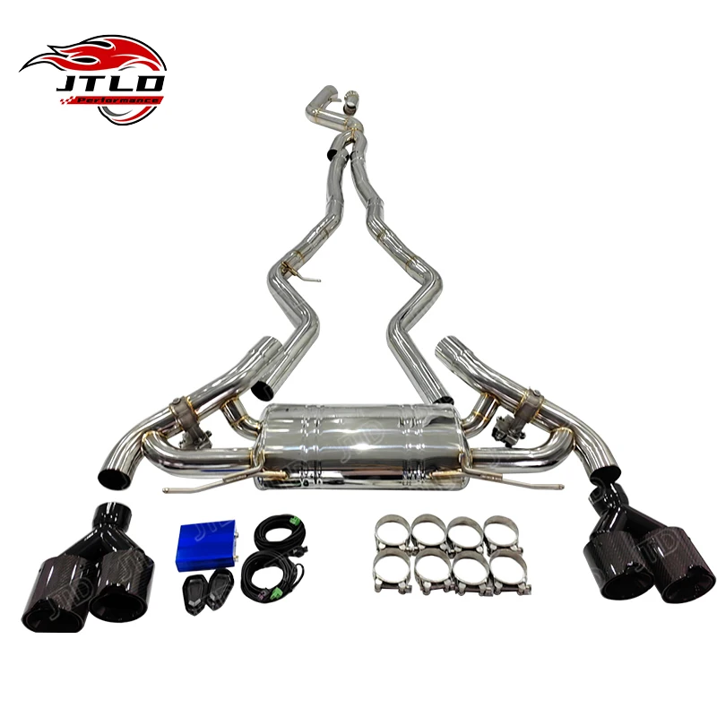 

Performance Ss304 Valvetronic Exhaust Catback System for BMW G20 G21 M340I G22 M440i B58 Exhaust
