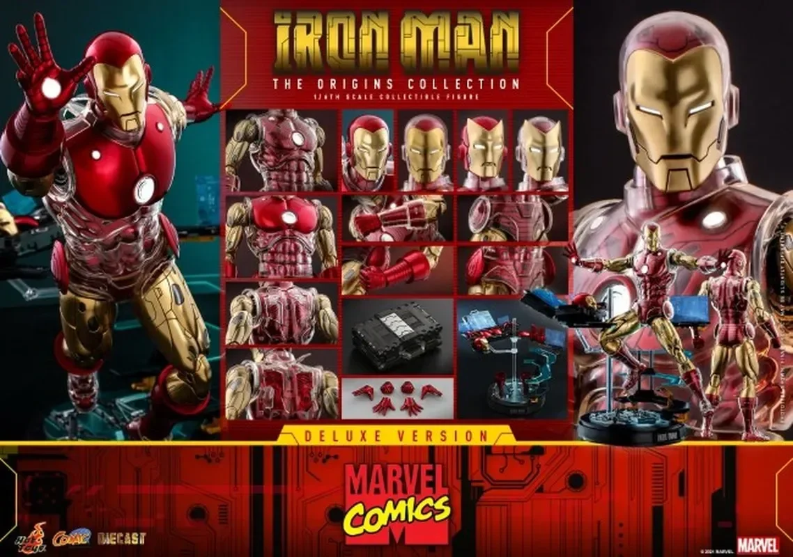 

Новые игрушки Hottoys Ht Luxury Cms08d38 комиксы Marvel игрушка-основатель Железный человек