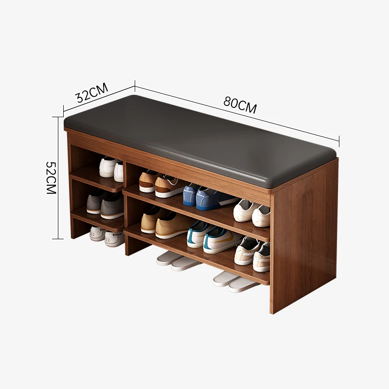 Top Quality Wooden Shoe Rack Storage Cabinet Panel Shoe Storage Rack Cabinet Shoe Bench