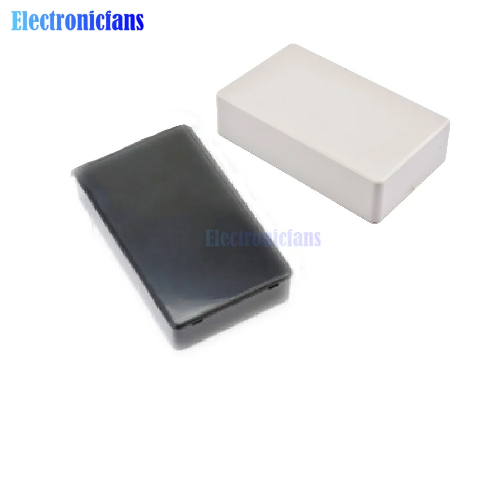 Plastic Waterproof Cover Electronic Project Instrument Enclosure 100 x 60 x 25mm ABS DIY Box Case Power Junction Box Black White