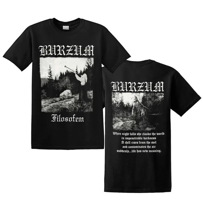 BURZUM - 'Filosofem' Black T-Shirt