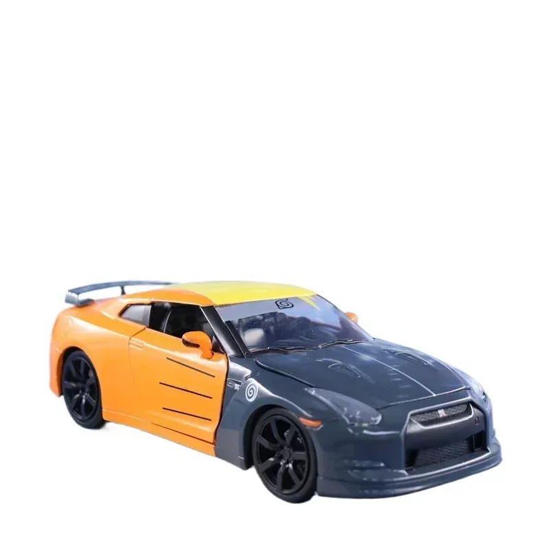 Jada 1:24 2009 Nissan GT-R Haute Simulation Diecast Voiture En Alliage De Métal Modèle De Voiture Jouets pour Enfants collection cadeaux