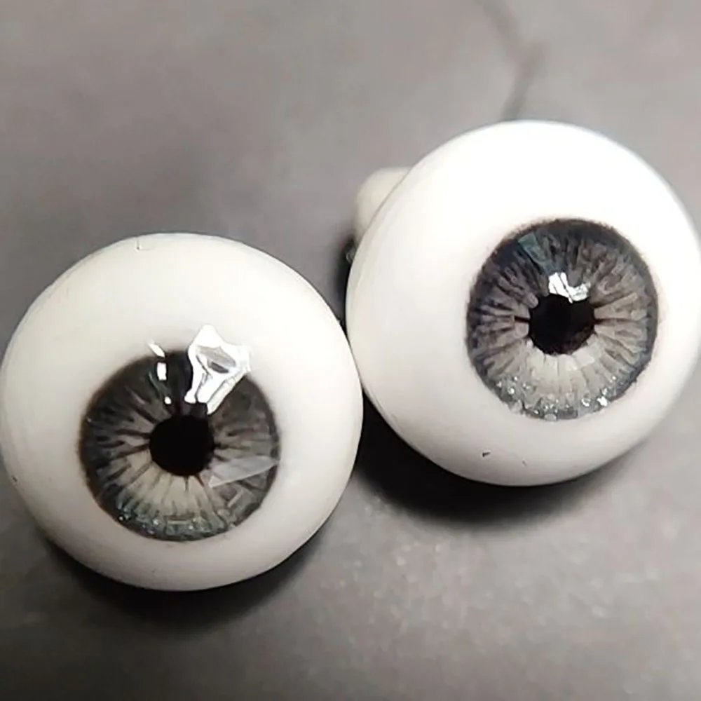 

8/10/12/14/16/18/22mm Doll Eyes for 1/3 1/4 1/6 1/8 Bjd Doll Ob11 Plaster Eyeball Diy Dress Up Girl Toys Doll Accessories