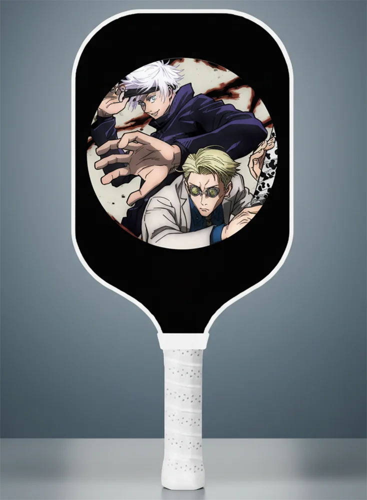 تصميم فريد من نوعه من Anime Pickleball Paddle Gojo - الرائج على مضارب TikTok والكربون والألياف الزجاجية - Novice/Advanced/Professional