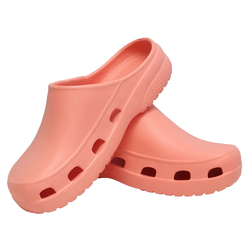 EVA Nurse Shoes Breathable Dentist Scrub Clogs Pediatric Nursing Slippers Lightweight Beauty Salons Women Healthcare Shoes X03