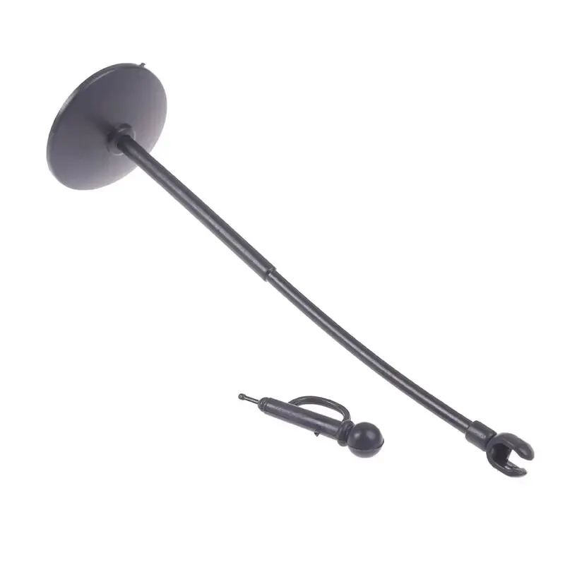 15cm Cute Mini Metal Microphone Model 1:12 Doll House Dollhouse Miniature Furniture Accessories