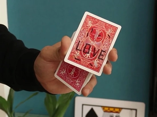 Love Poker By J.C Magic Romantic and Magical Confession Magic Trick Magician Props Close Up Gimmick Illusion Magia Profesional