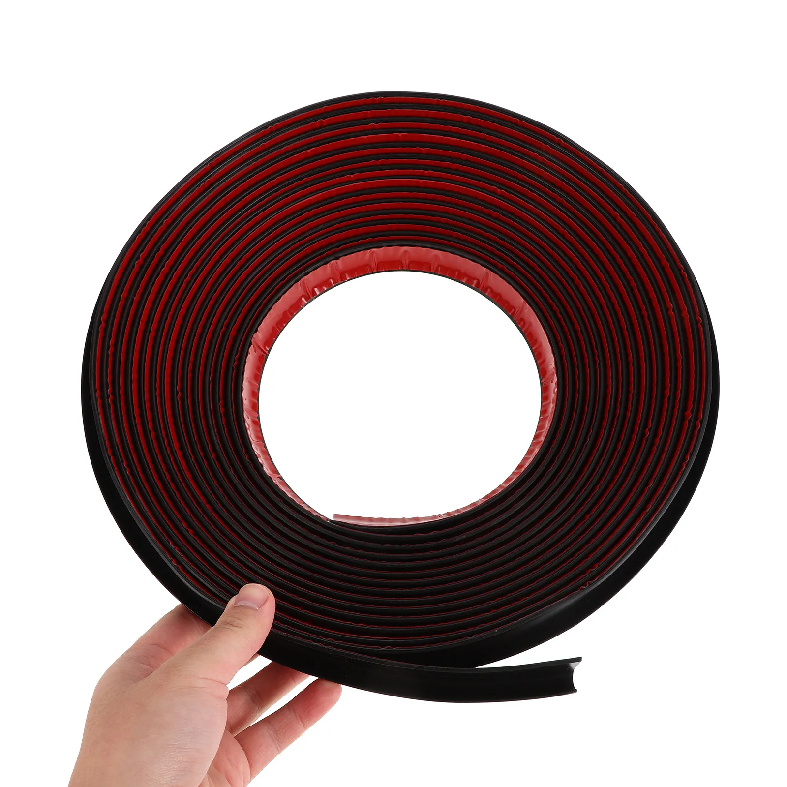 Rv Rain Gutter PVC J Shaped Drip Rail for Car Roof Rainwater Diversion Strip Easy Installation Durable Rain Diverter Guard