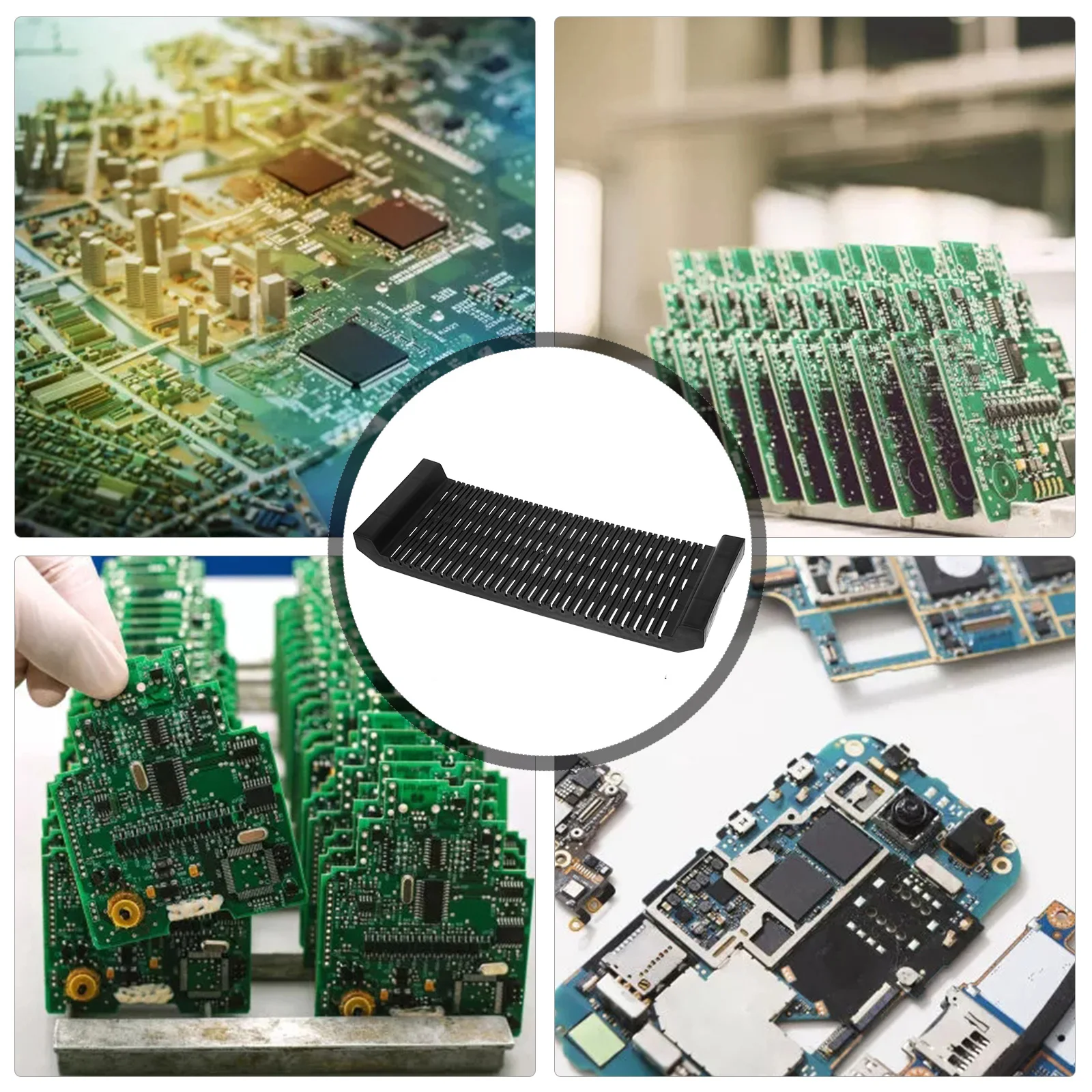 

Anti-Static Plastic Bracket For Soldering Display Storage Organization Stand Circuit Bracket Pcb Holder For Display