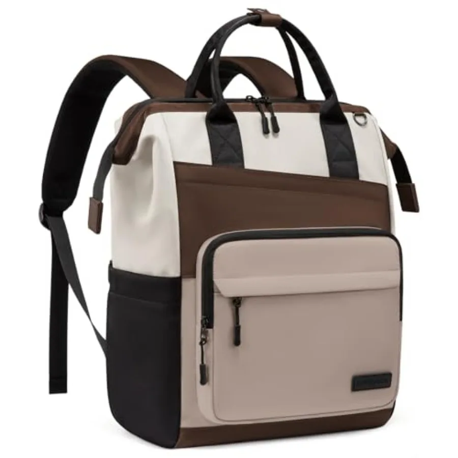 

Laptop Backpack for Women, Travel Backpack for Work College Business, Water Resistant Teacher Nurse Bag with Large Capacity, Sc