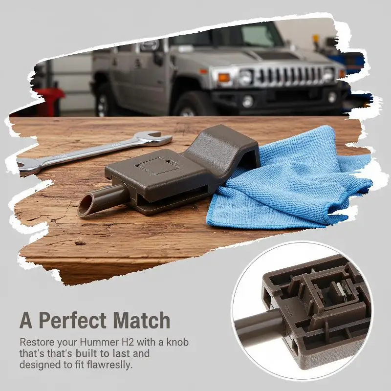 Car Interior Door Lock Knobs Auto Accessory OE 15214027 15844616 Direct Fit for Hummer Sierra Yukon