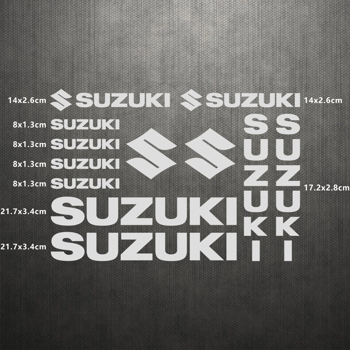 ملصق شعار سوزوكي للدراجات النارية