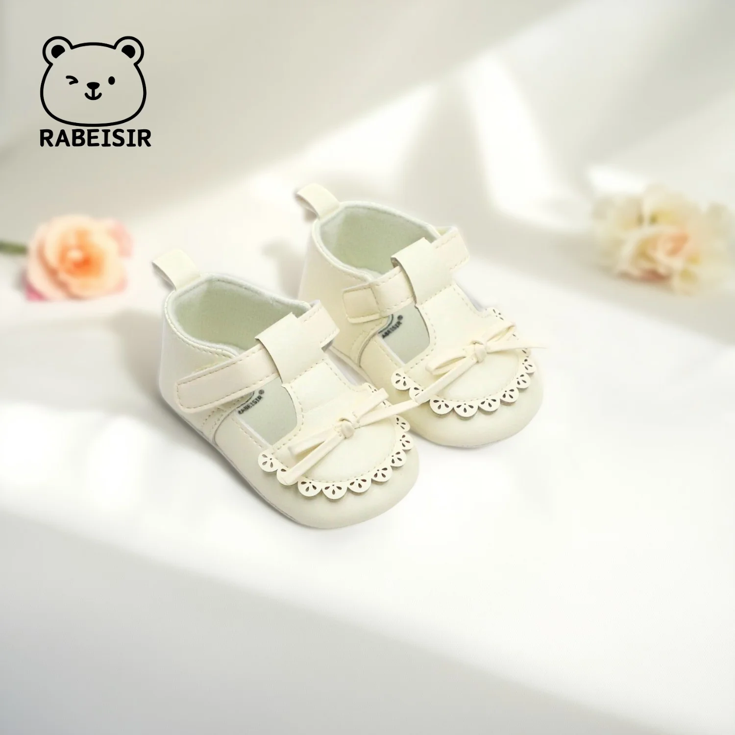 طفلة الأميرة أحذية 0-18 أشهر طفل حذاء طفل صغير باوتو أحذية لينة وحيد الرجعية النمط البريطاني أحذية من الجلد الصغيرة