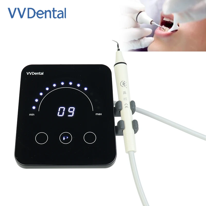 VVDental-Détartreur à ultrasons piézoélectrique, écran tactile complet, dentiste VET6, utilisation au bureau dentaire pour la mise à l'échelle endodontique, les parodimédailles