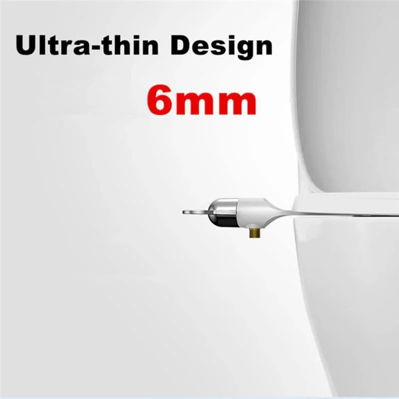 

A03F-самочистящий инструмент для биде для ванной комнаты, отеля, умное биде для унитаза, неэлектрическое с регулируемым давлением, насадка для унитаза