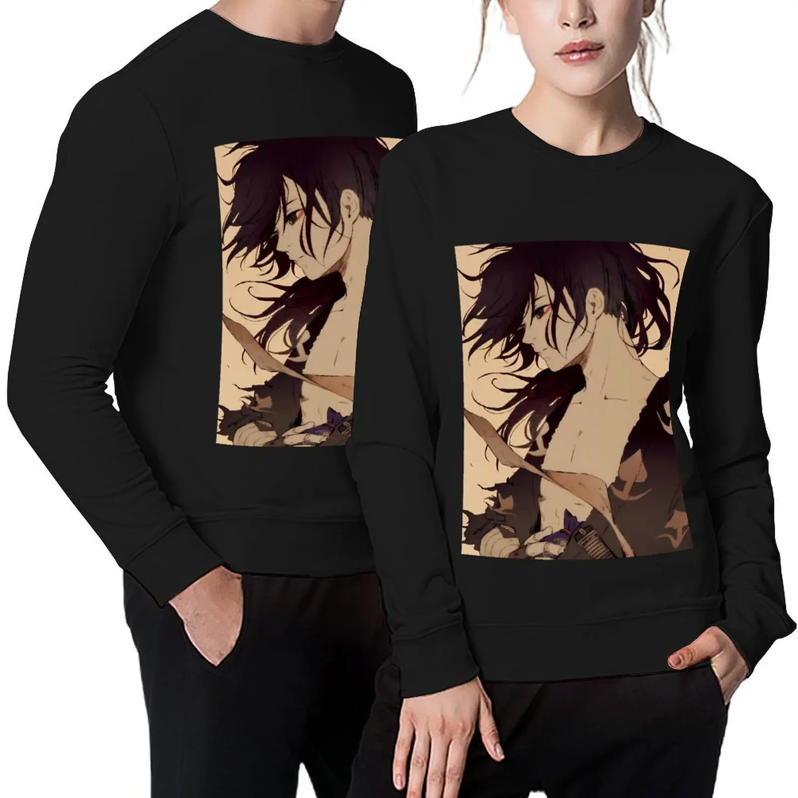 

Dororo Pullover graphic t shirts men korean style clothes men wear men clothing sweatshirts