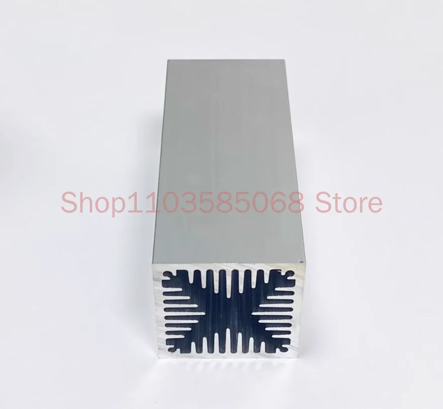 High-power Air-cooled Radiator Profile 40*40*100 / 150mm Electronic Triode Heat Sink Wind Tunnel Heatsink Customization Radiator