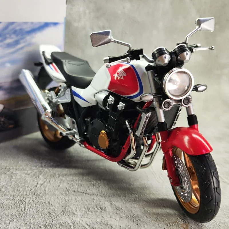 自動-オートバイシミュレーション合金モデル、ダイキャストストリートカー、収集可能なおもちゃ、ギフトディスプレイ装飾、ホンダcb1300sf、1:12スケール