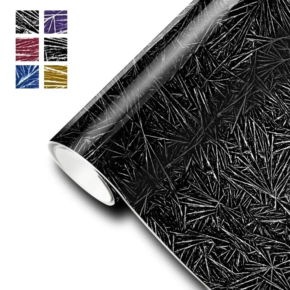 

High Glossy Carbon Fiber Vinyl Film Air Bubble Free Forged Motorcycle Body Stickers Car Stickers Decals For Car Motorcycle DIY