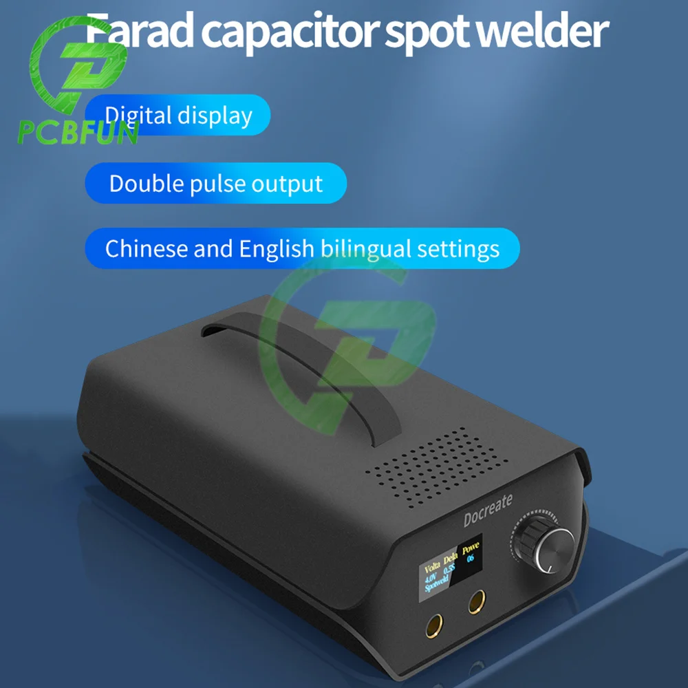 0.3mm Spot Welder Nickel Portable Spot Welder Farad Capacitor DIY Energy Storage Sheet Mini Home 18650 Lithium Battery Weld