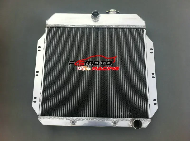 3-рядный алюминиевый гоночный радиатор для автомобилей Chevy 198-1954 годов v8, преобразование 49 50 51 52 53 54 1953 1952 1951 1950