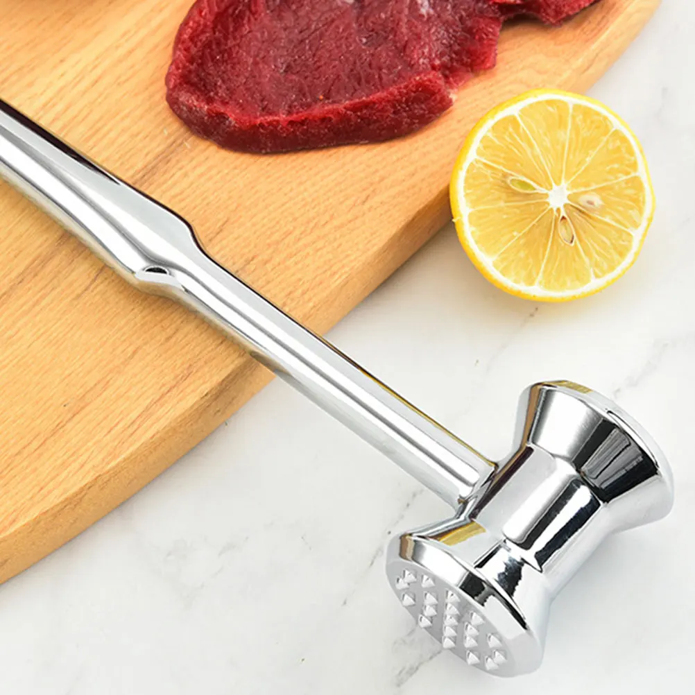 

Meat Tenderizer Mallet Heavy Duty Metal Kitchen Hammer Meat Mallet Pounder Cooking Tool Steak Masher Kitchen Hammer