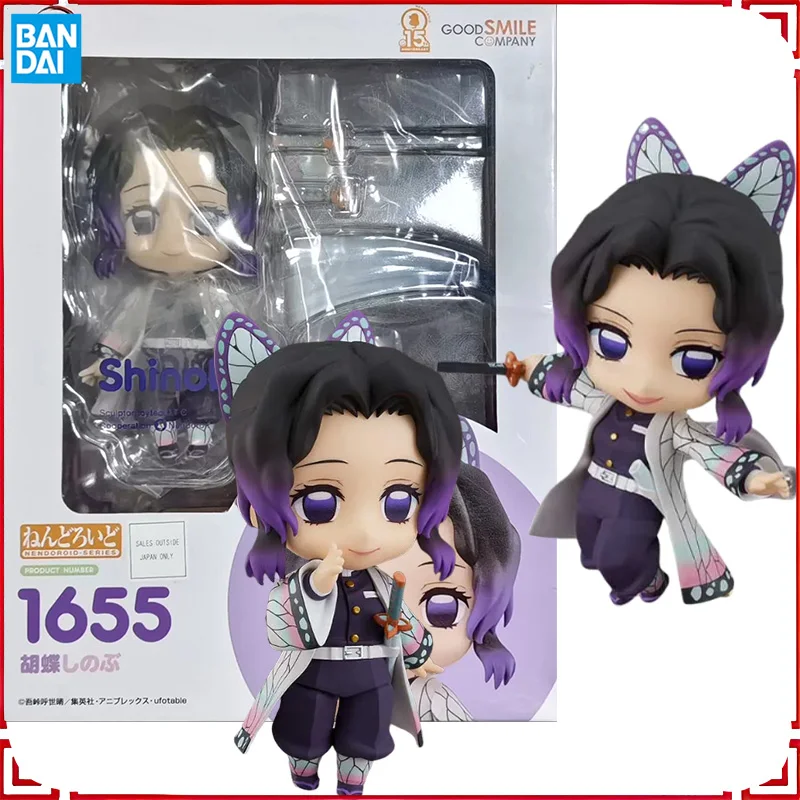 GSC NENDOROID Blade of Demon Destruction SHINOBU KOCHO Anime Action Figure Collectible Movable Model Doll Toy Gift For Anime Fan