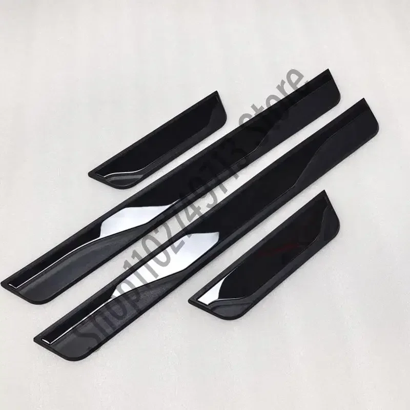 Car Styling For Geely Monjaro 2022 2023 2024 Door Sill Kick Plate Trim Stainless Welcome Scuff Pedal Strip Protector Accessories