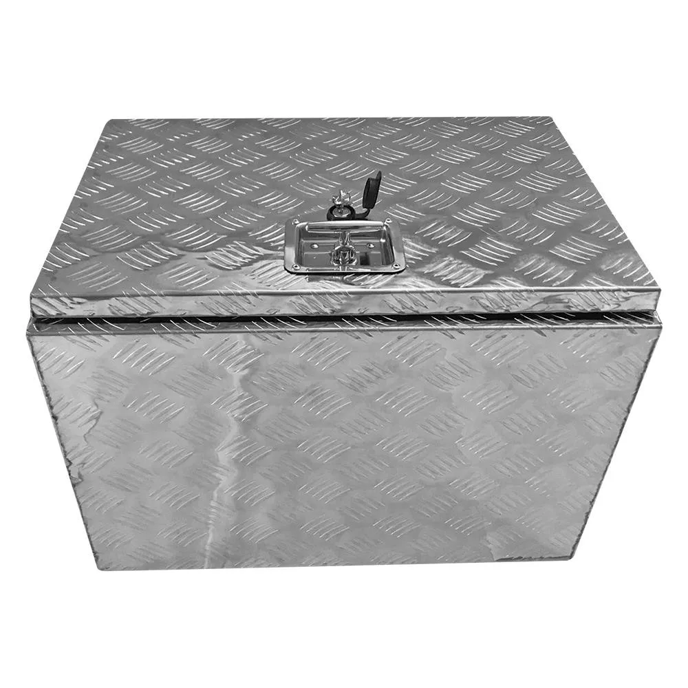 

24 x18" Aluminum Truck Underbody Tool Box Trailer Tool Storage Under Bed