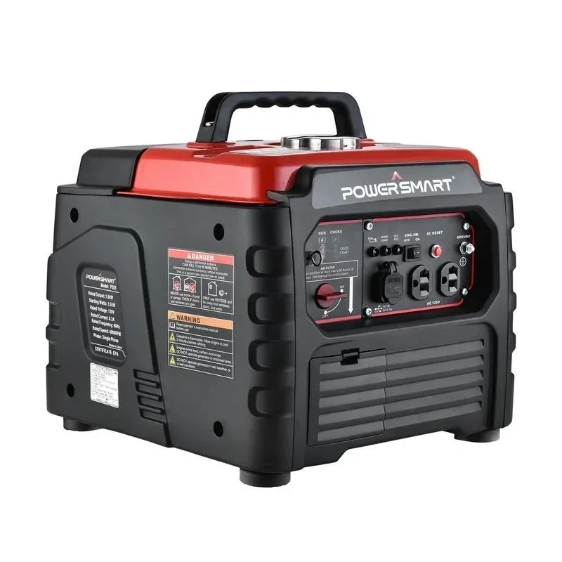 PowerSmart 1500-Watt Gas Powered Portable Inverter Generator, Super Quiet, Ultra-Light Small Generator for Camping Outdoor