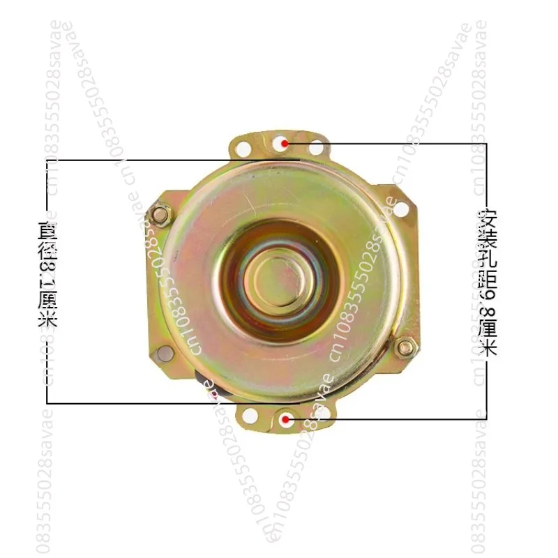 1250rpm 220V 50Hz 10W YYHS-40 Double Ball Bearing Copper Wire Motor for Household Ventilator Fan