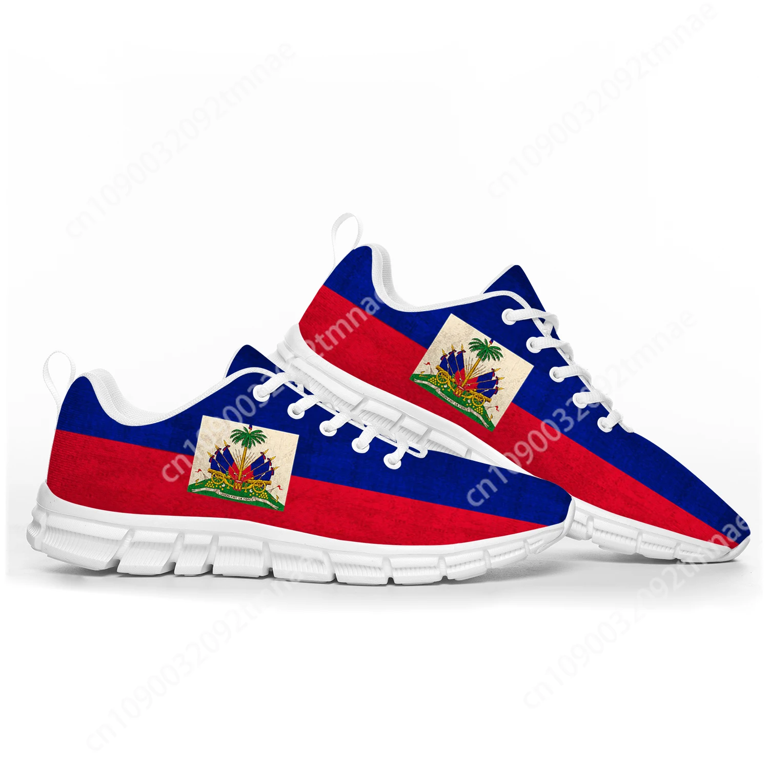 Haitian Flag Sports Shoes Mens Womens Teenager Kids Children Sneakers Haiti Casual Custom High Quality Couple Shoes  yeezy