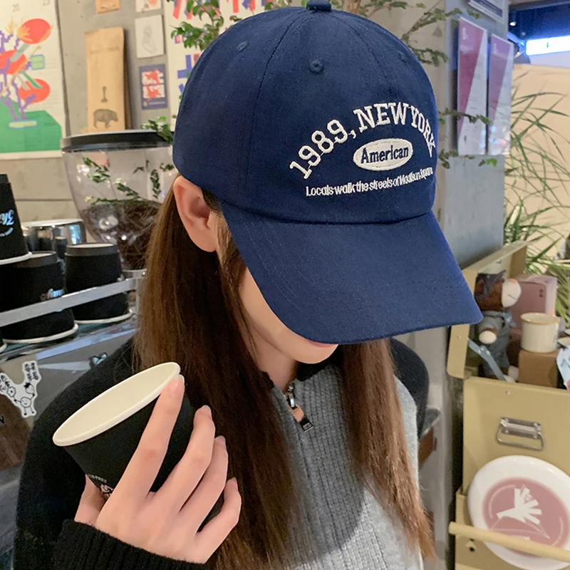 أزياء التطريز خطابات قبعة بيسبول للنساء الرجال بلون قابل للتعديل ظلة القبعات للجنسين الرياضة في الهواء الطلق أقنعة قبعات #2