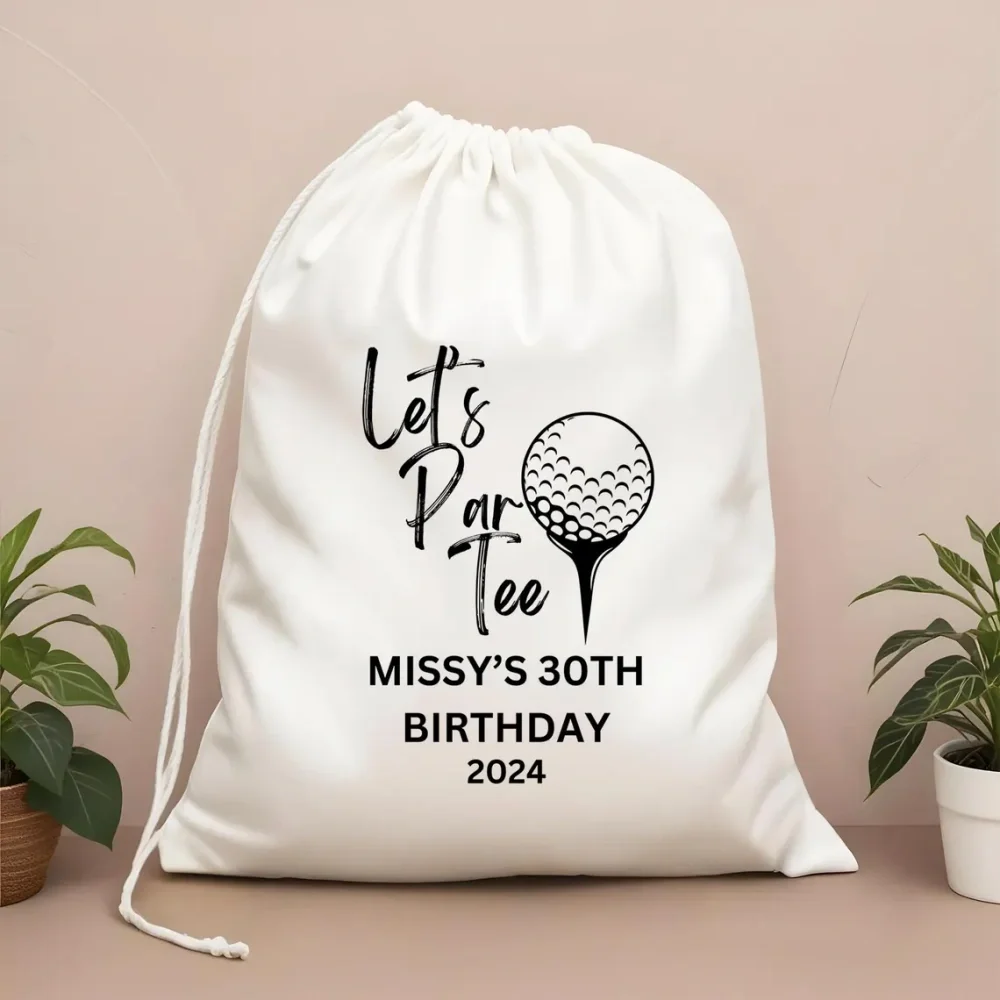 25 قطعة من حقائب حفلات الجولف المخصصة - حقائب الجولف ذات الاسم - حقائب هدايا عيد الميلاد الجميلة - حقائب حفلات الجولف - مستلزمات الحفلات