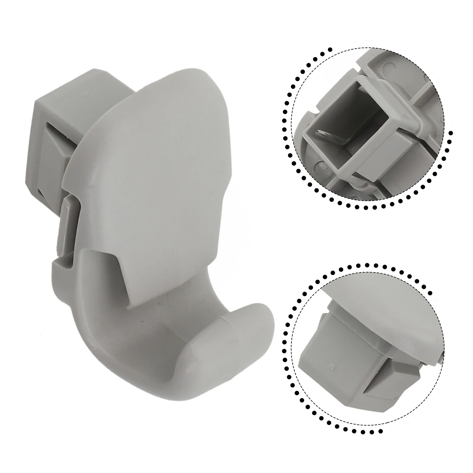 Sunvisor Clip Holder Sunvisor Clip Car Parts Replacement Spare Accessories KD45-69-261 For Mazda 3 Hatchback 2014-15 ABS